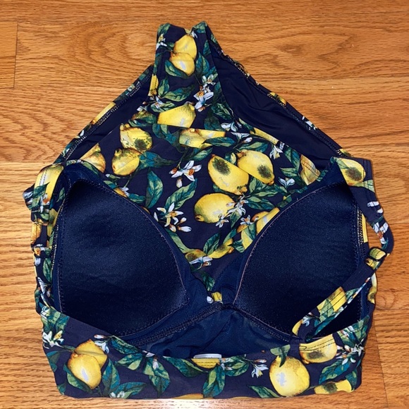 ✨ NIP TUCK SWIM 🍋 Lemon Print Ruched Swimsuit One Piece Multi Fit Cups - Picture 12 of 15